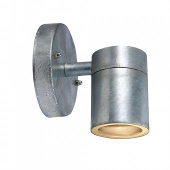 Markslöjd Dan Vägglampa 1 LED Galvaniserat