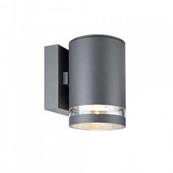 Markslöjd Iris Vägglampa 1 LED Mörkgrå