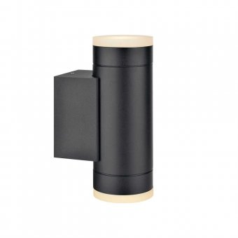 Markslöjd Nova Vägglampa 2 LED Svart