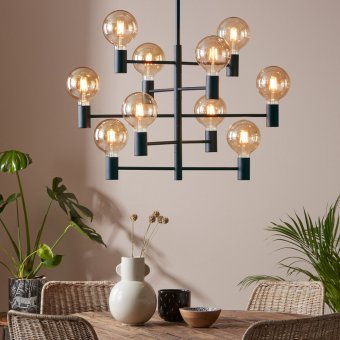 Markslöjd PARIS 10L Taklampa Svart