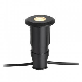 Markslöjd Garden 24 Decklight 3W 60mm Svart