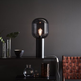 Markslöjd Brooklyn Bordslampa 56cm Rökfärgad