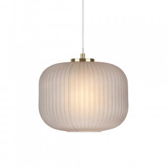 Markslöjd Sober Pendel/Taklampa Borstad Mässing/Rökfärgad