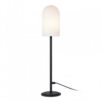 Markslöjd Afternoon Golvlampa 1L Small Svart/Vit IP44