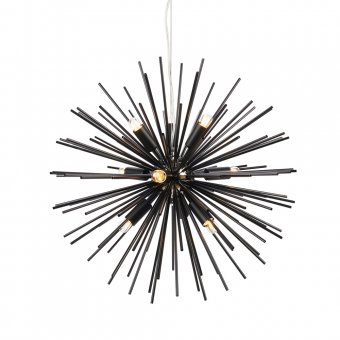 Markslöjd Soleil Taklampa/Pendel Svart 9L 57cm