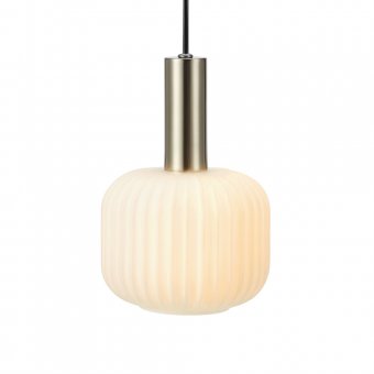 Markslöjd Sober Pendel/Taklampa Small 15cm Stål/Vit