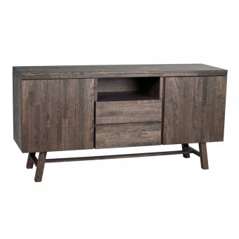 Rowico Brooklyn sideboard 160 mörkbrun ek