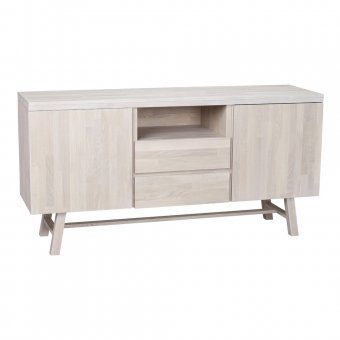 Rowico Brooklyn sideboard 160 vitpigmenterad ek