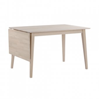 Rowico Filippa klaffbord 120+45 vitpigmenterad ek