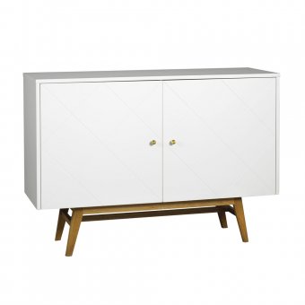 Rowico Rosswood sideboard 124 vit/ek
