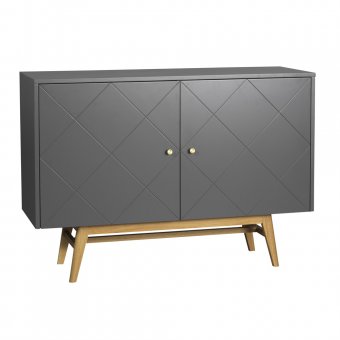 Rowico Rosswood sideboard 124 grå/ek