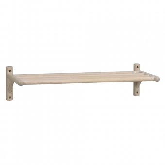 Rowico Memphis Skoställ/hylla 80cm vitpigmenterad ek