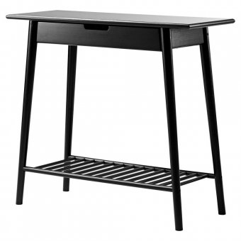 Cinas Noble Avlastningsbord Bambu Svart 90cm