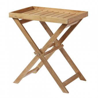 Cinas Brickbord Hopfällbart 60x40cm Teak