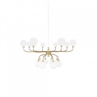 Globen Lighting Taklampa Mandrino Borstad Mässing