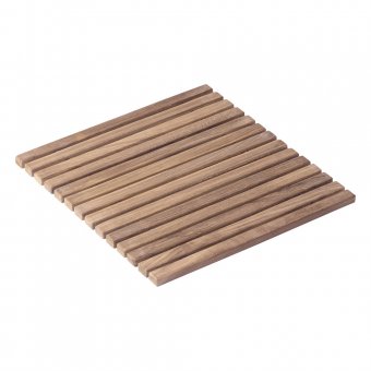 Cinas Badrumsmatta 40x40cm Teak