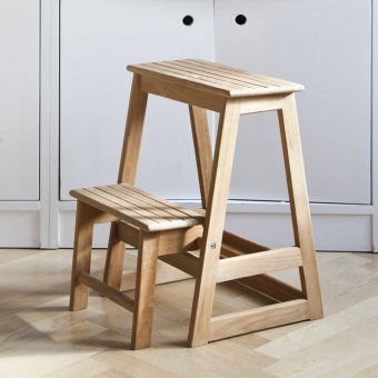 Cinas Stegpall/Trappstege Teak