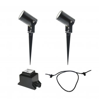 Lightson Startpaket Luna 2-pack Svart