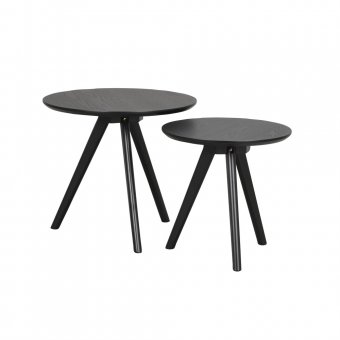 Rowico Yumi Satsbord/Soffbord Svartbetsad Ask