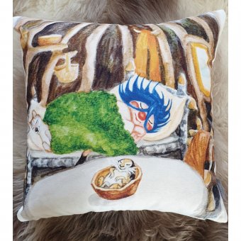 Stikkan Design Kuddfodral Plupp, Lämmel och Hermelin