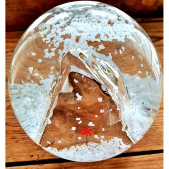 Stikkan Design Snöglob - Snöstorm Glas