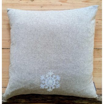Stikkan Design Kuddfodral Snöflingekudde mitten