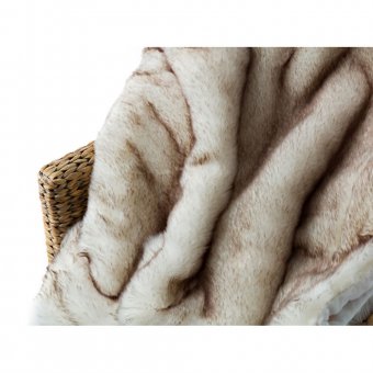 Stikkan Design Isbjörn Fuskpälspläd 200x150cm