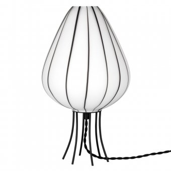 Globen Lighting Bordslampa Lewis 20 Vit/Svart