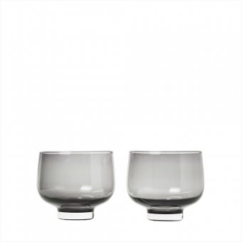 Blomus FLOW Set 2 Tumblerglas Smoke