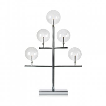 Markslöjd MAESTRO Ljusstake 5L Krom/Klar