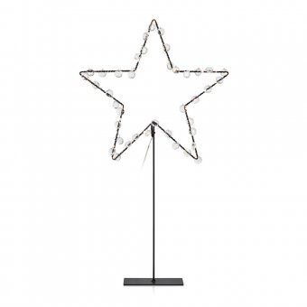 Markslöjd WIVI Bordsstjärna 53cm Svart