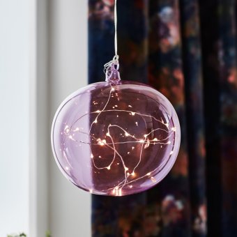 Markslöjd LINA Batteridriven Glaskula 18cm 20L Lila