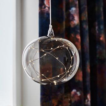 Markslöjd LINA Batteridriven Glaskula 18cm 20L Rök