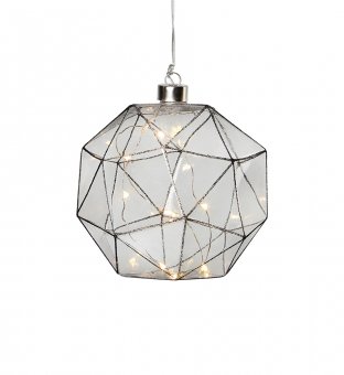 Markslöjd ASPLIDEN Batteridriven Glasboll 15cm 20L Rök