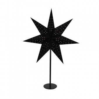 Markslöjd CLARA Bordsstjärna 65cm Svart