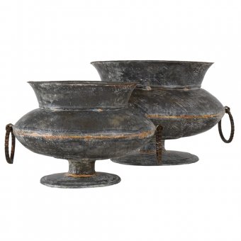 Affari Fenix kruka Galvaniserad plåt 2-pack