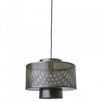 Affari Lucy Taklampa L Ø38cm Svartgrön