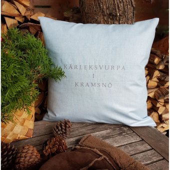 Stikkan Design Kuddfodral Kärleksvurpa i kramsnö