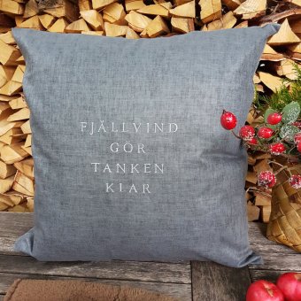 Stikkan Design Kuddfodral Fjällvind gör tanken klar