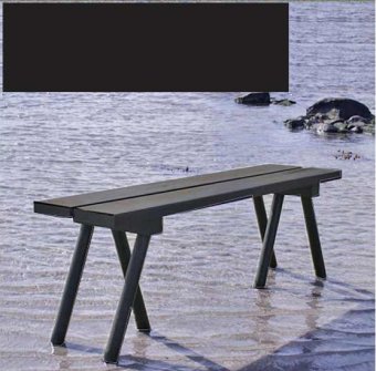 Utebänk i Furu Flera Färger