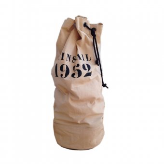 Oscar Borgström Sailorsbag i ny canvas och detaljer i seldonsläder