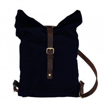 Oscar Borgström Knapsack Ryggsäck canvas 42x35x11cm Blue