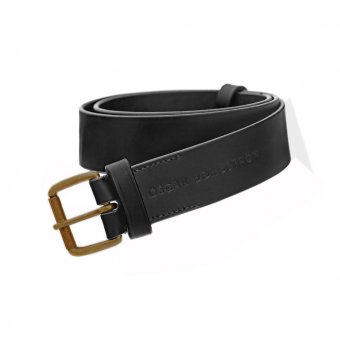 Oscar Borgström Bälte Skärp 106cm Seldonsläder Svart