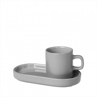 Blomus MIO Set 2 st Espressomuggar Mirage Grey