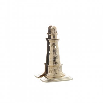 Gusums Messing Bokstöd i form av fyrtorn, mässing, par