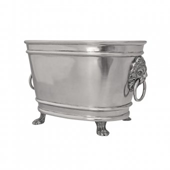 Munka Sweden Läckö, vinkylare/ytterkruka i tenn (stor modell)