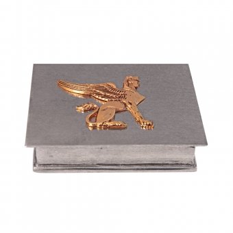 Munka Sweden Skrin i tenn, Sfinx i guldfärg