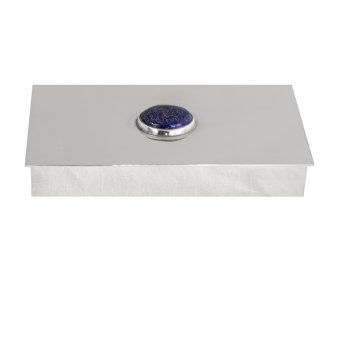 Munka Sweden Skrin med lapis lazuli sten på locket, rektangulär