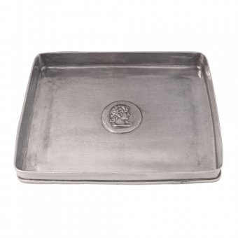 Munka Sweden Bricka i tenn med Athena medaljong