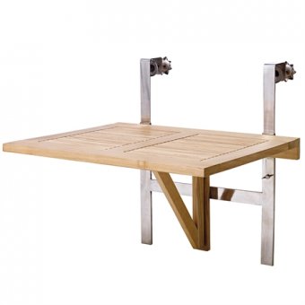 Cinas Balkonghängbord i Teak